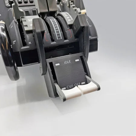 NEW! Boeing 737 Functional Fuel Cut-off levers for Honeycomb Bravo throttle quadrant