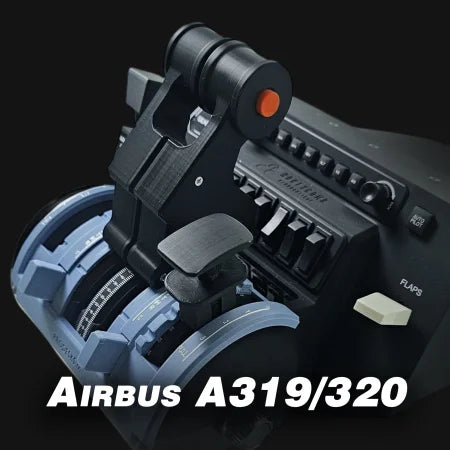 NEW! ProDeskSim Airbus A319-A321 Advanced addon/mod package for the Honeycomb Bravo throttle quadrant