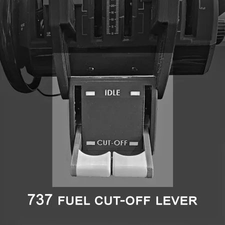 NEW! Boeing 737 Functional Fuel Cut-off levers for Honeycomb Bravo throttle quadrant
