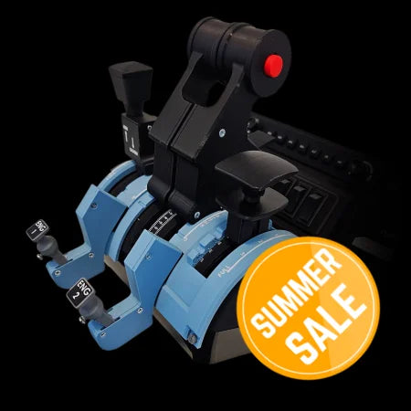 NEW! ProDeskSim Airbus A319-A321 Advanced addon/mod package for the Honeycomb Bravo throttle quadrant