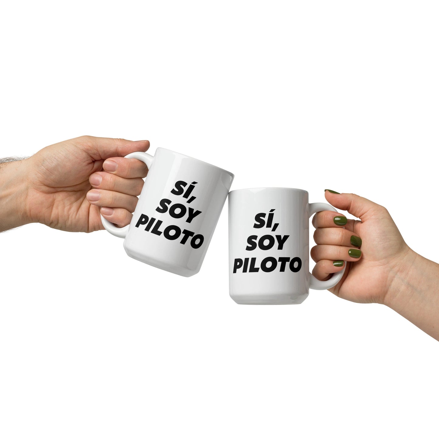 Aviator Gift Idea - Si, Soy Piloto Ceramic Mug