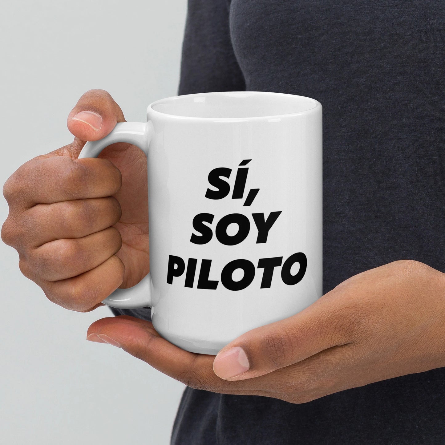 Aviator Gift Idea - Si, Soy Piloto Ceramic Mug