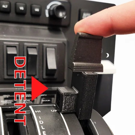 NEW! ProDeskSim TBM 850 V2 throttle quadrant mod addon for the honeycomb bravo