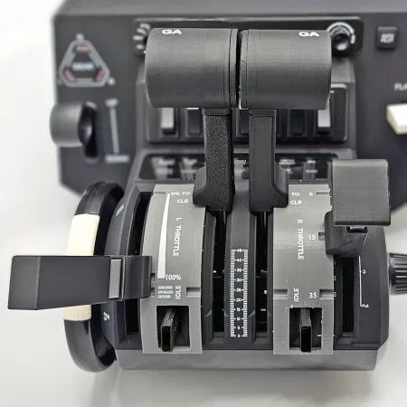 NEW! ProDeskSim Citation CJ4 V2 Addon/Mod for HoneyComb Bravo Throttle Quadrant with Detent!