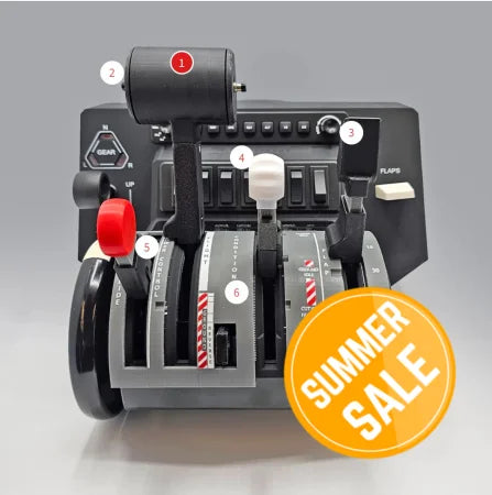 NEW! ProDeskSim Pilatus PC-12 Addon/Mod package for Honeycomb Bravo Throttle Quadrant