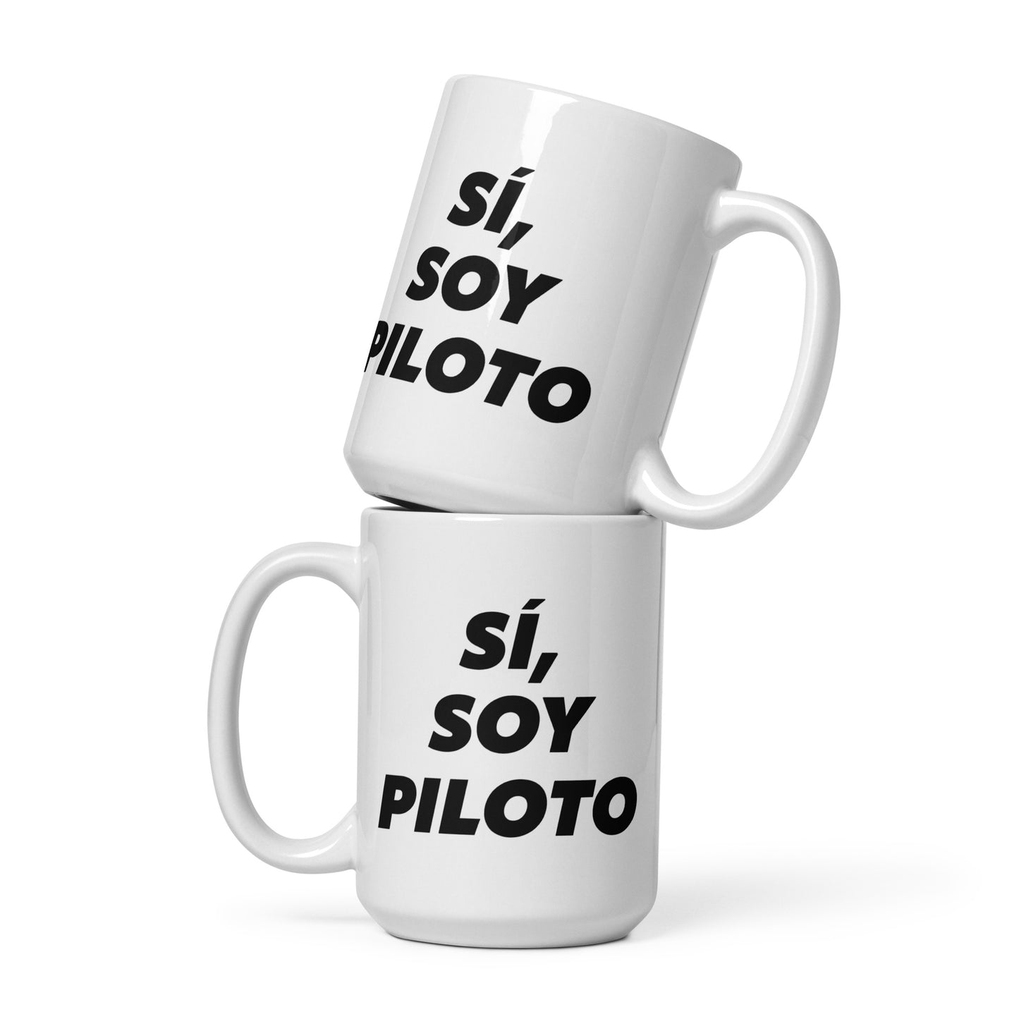 Aviator Gift Idea - Si, Soy Piloto Ceramic Mug